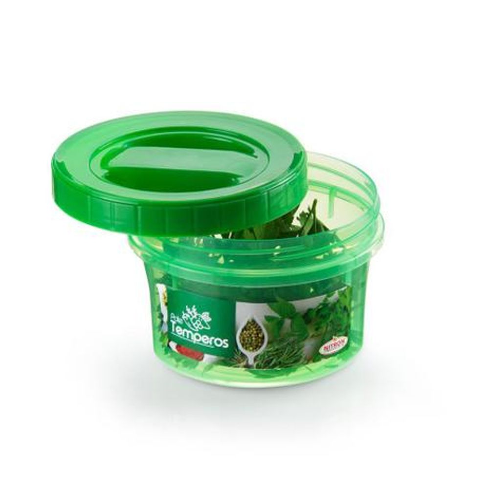 POTE COM ROSCA 500 ML TEMPEROS NITRON Big Coisas
