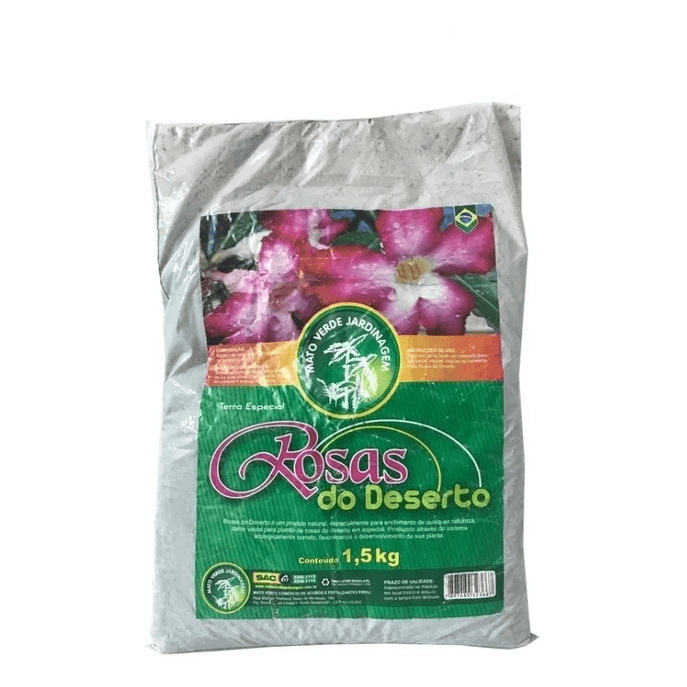 Terra Especial Rosa do Deserto 1,5kg Mato Verde - Big Coisas - Mobile